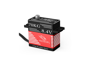 7.4V 75kg.cm Titanium Gear 180 degree Brushshless Motor Servo